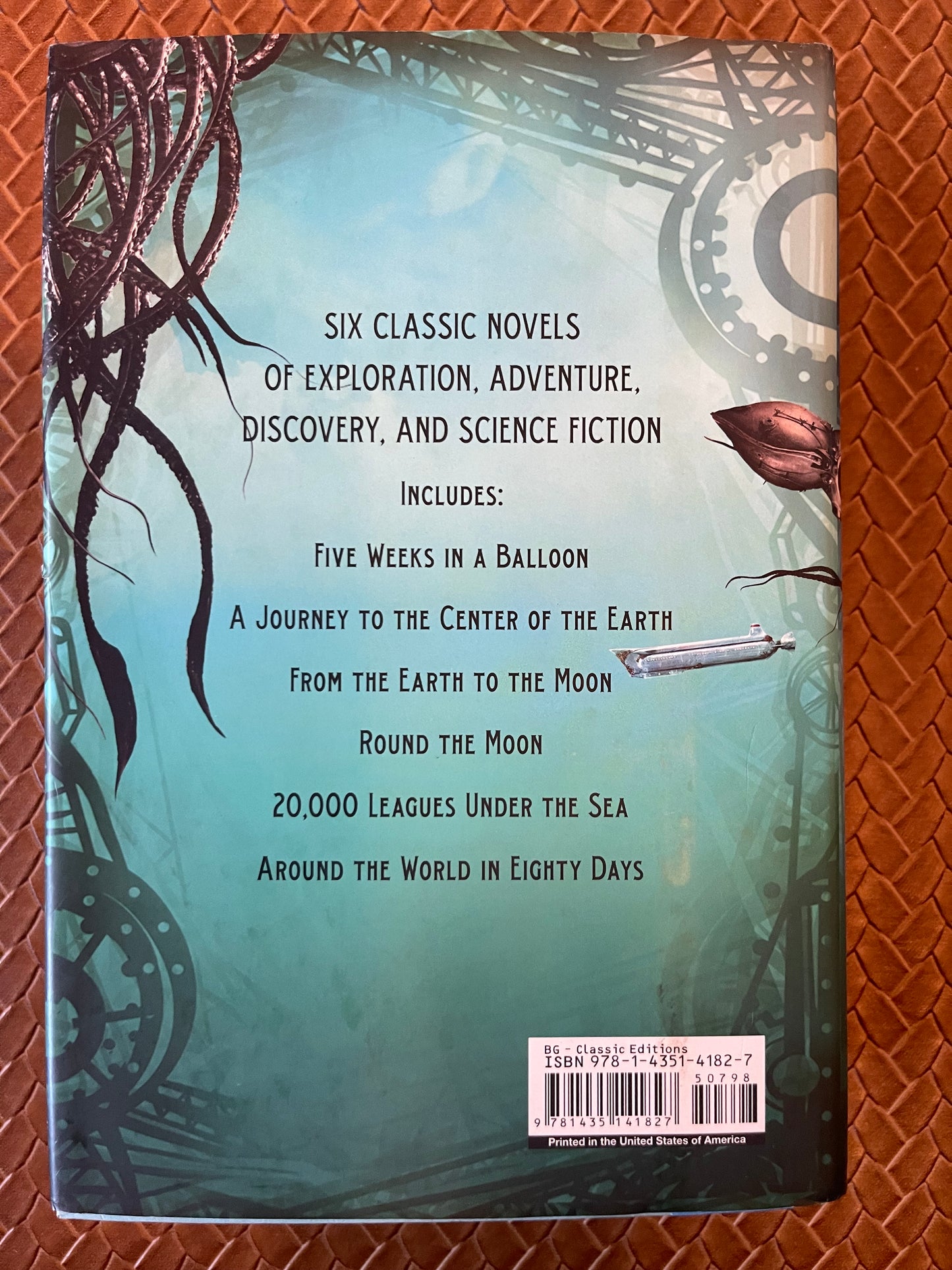 20,000 Leagues Under the Sea and Other Classic Novels by Jules Verne (Hardcover)