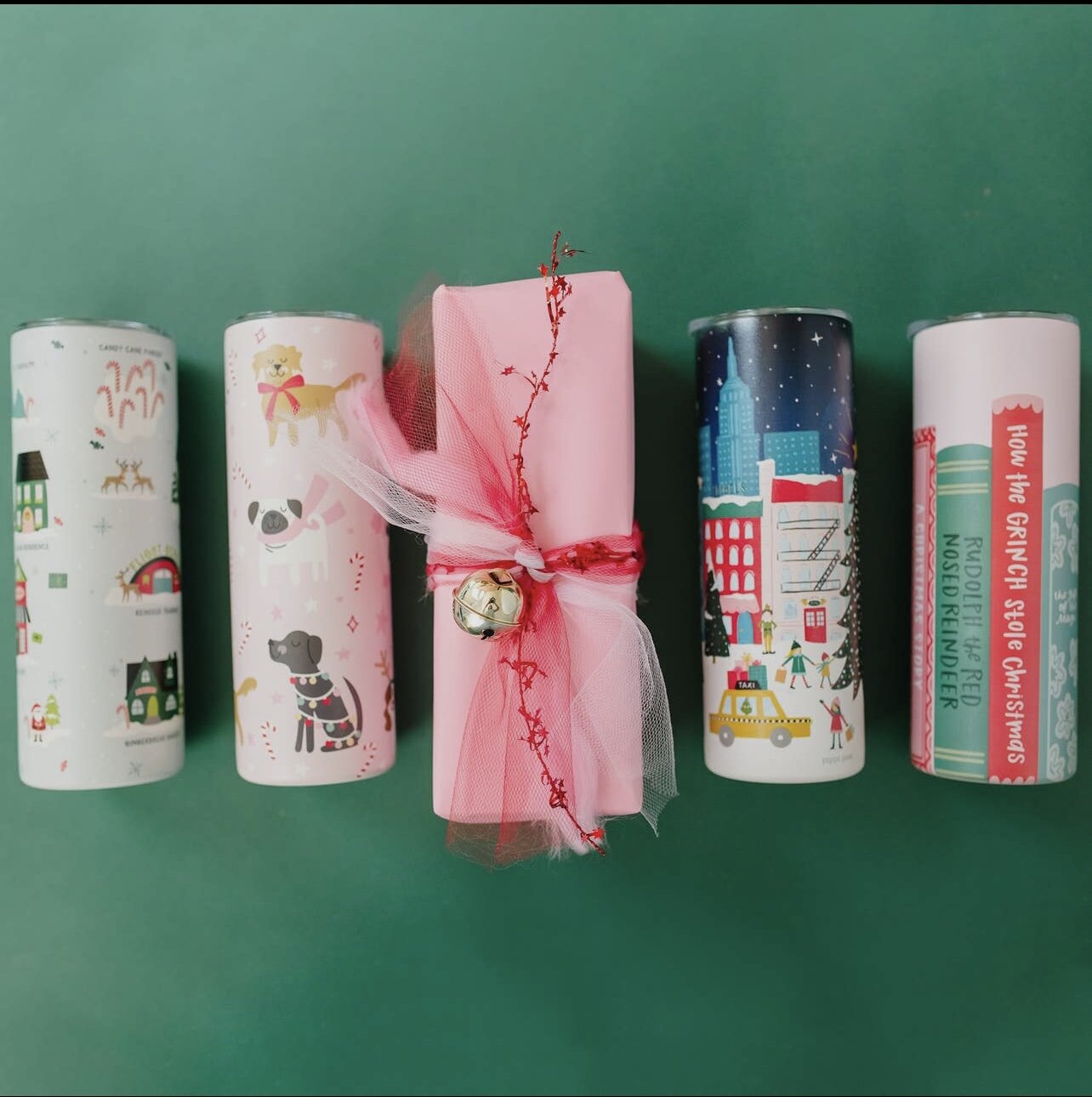 Holiday Books Tumbler