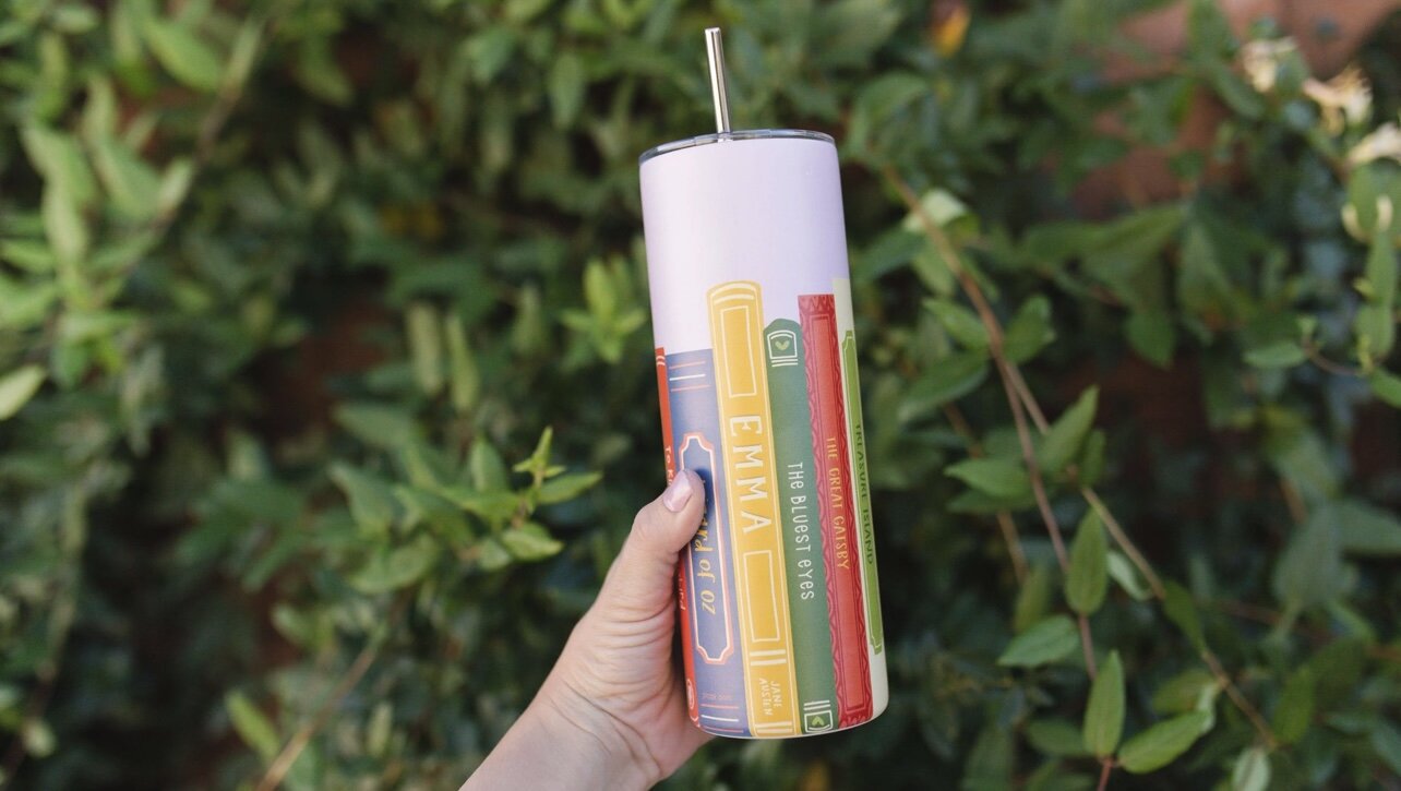 Book Stack Tumbler