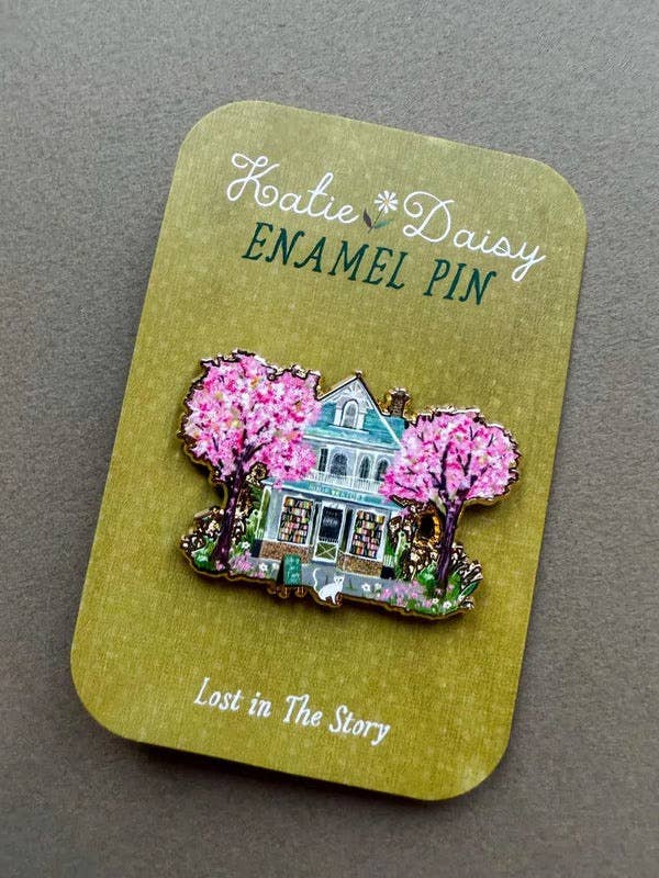 Bookstore Enamel Pin
