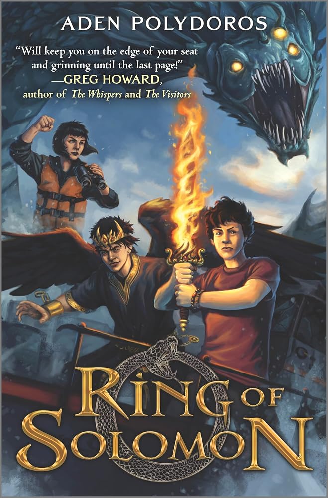 Ring of Solomon: A Middle Grade Fantasy Novel of Jewish Folklore and Paranormal Action cover image