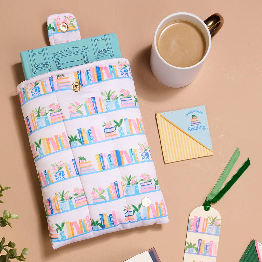 Corner Keeper Fabric Bookmark–I'd Rather Be Reading