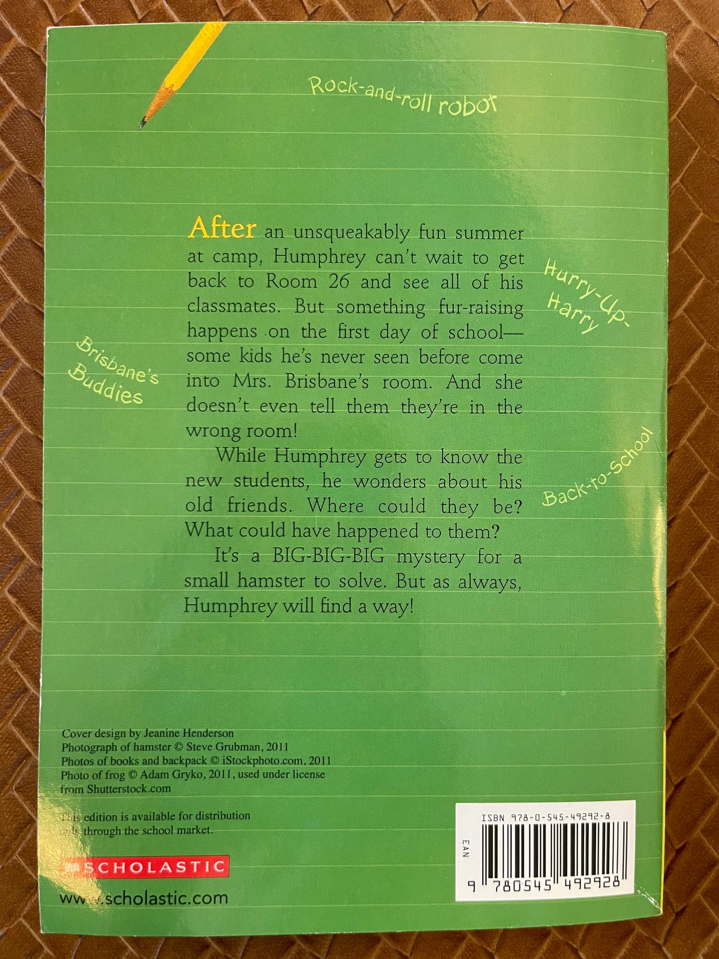 According to Humphrey #7: School Days According to Humphrey by Betty G. Birney (Paperback)