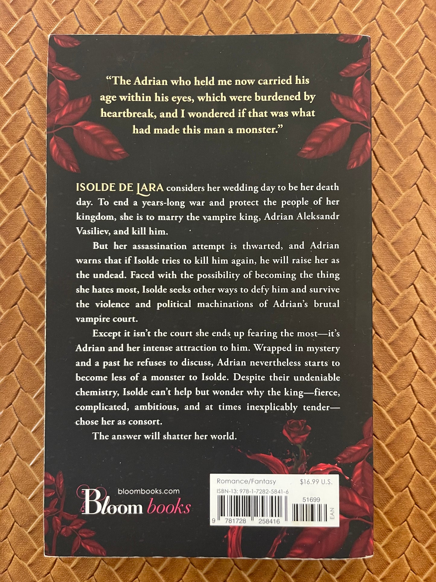 Adrian x Isolde #1: King of Battle and Blood by Scarlett St. Clair (Paperback)