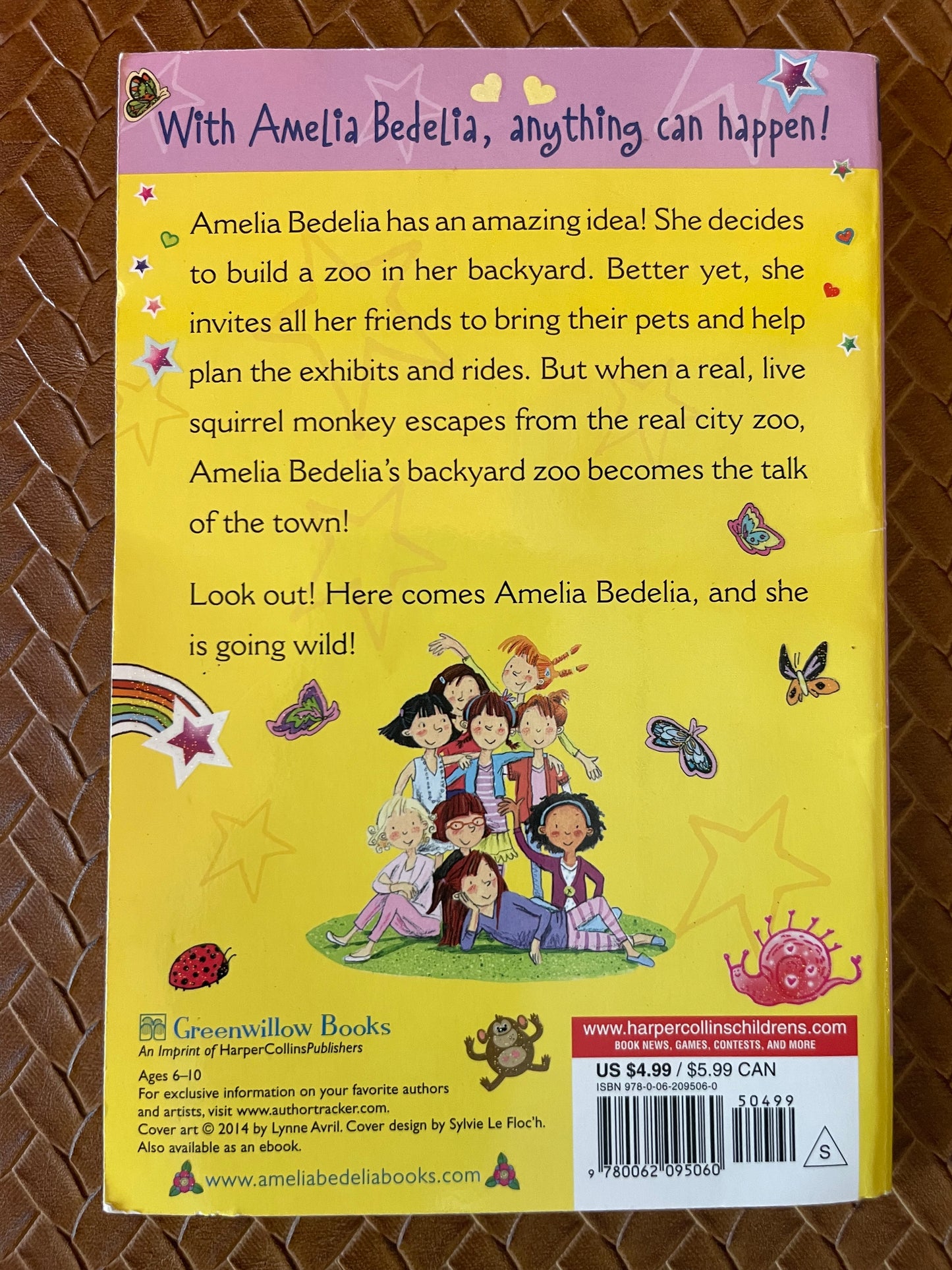 Amelia Bedelia Chapter Books #4: Amelia Bedelia Goes Wild! by Herman Parish (Paperback)