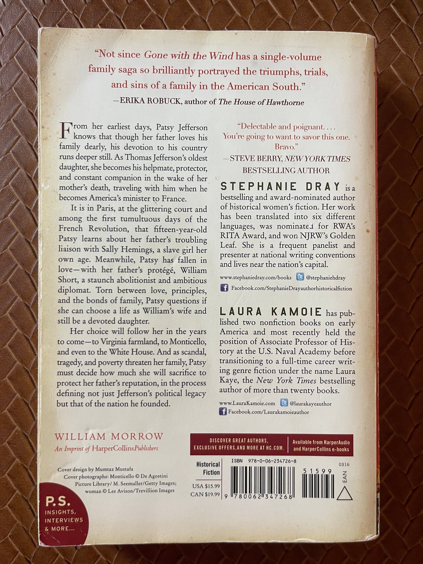 America's First Daughter: A Novel by Stephanie Dray, Laura Kamoie (Paperback)