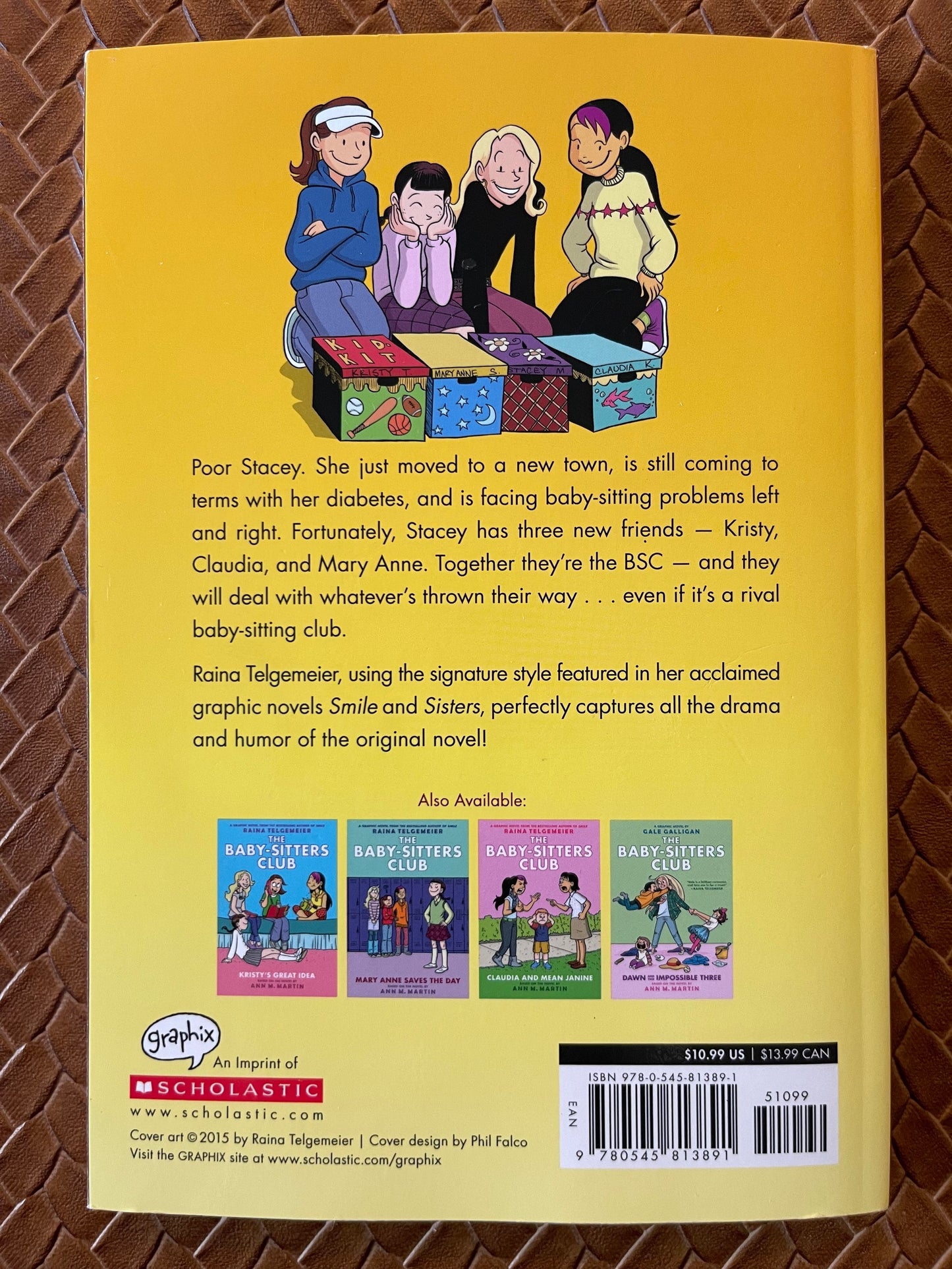 The Baby-Sitters Club Graphic Novels #2: The Truth About Stacey by Raina Telgemeier (Illustrator), Ann M. Martin