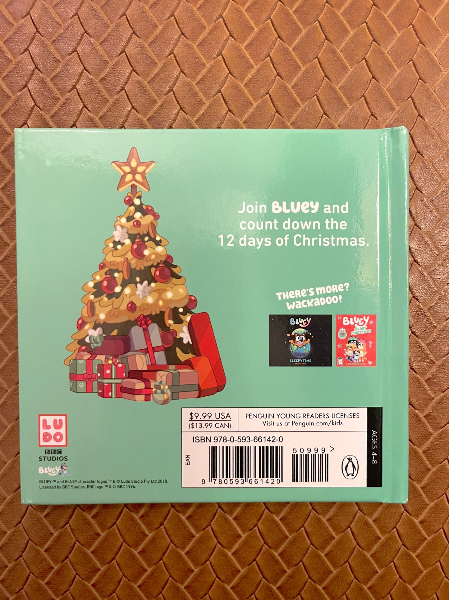 Bluey: 12 Days of Christmas by Penguin Young Readers Licenses (Hardcover - New)