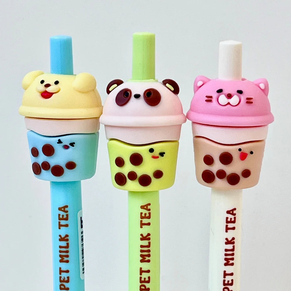 Boba Animals Retractable Gel Pen