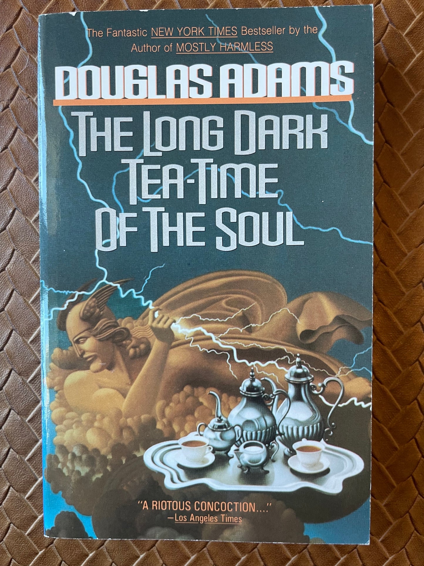 The Long Dark Tea-Time of the Soul (Dirk Gently #2) by Douglas Adams, Wilson McLean (Illustrator)