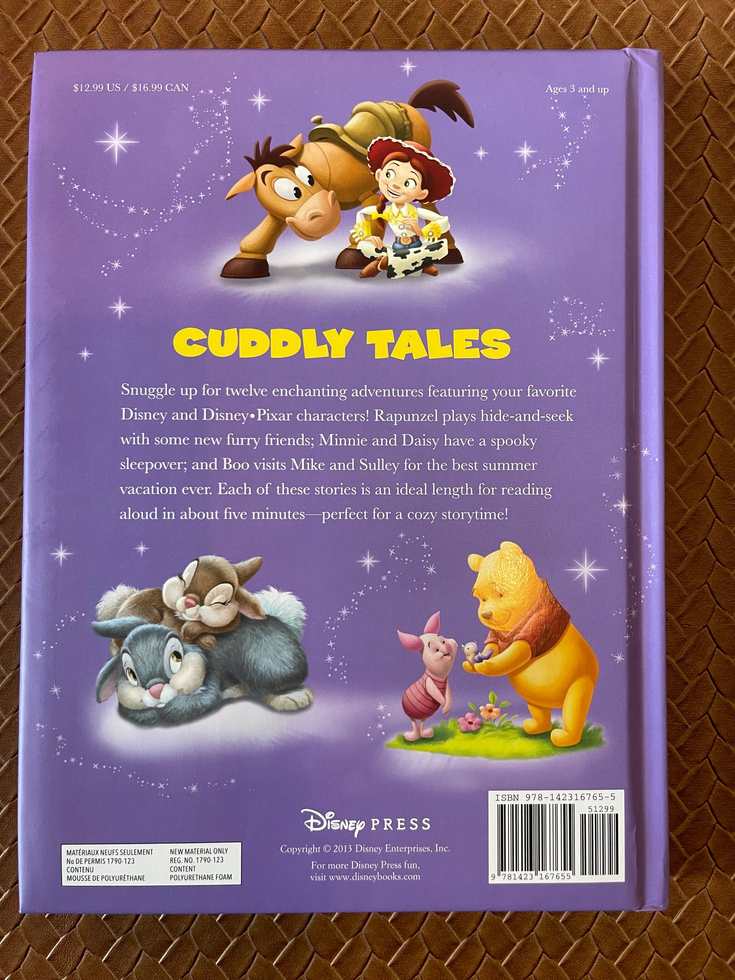 Disney: 5-Minute Snuggle Stories by Disney Books (Hardcover)