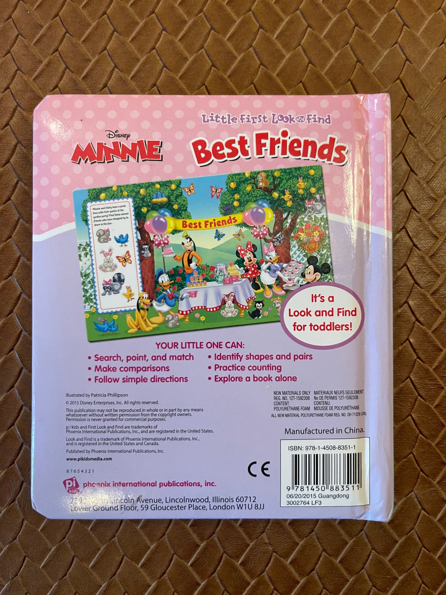Disney Minnie Mouse: Best Friends - Little First Look and Find (Board Book)