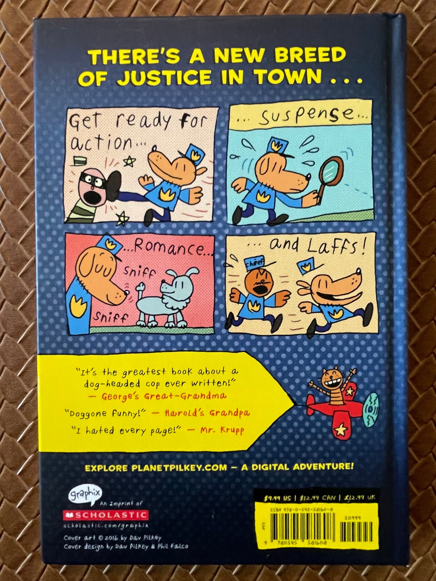 Dog Man #1: Dog Man by Dav Pilkey (Hardcover)