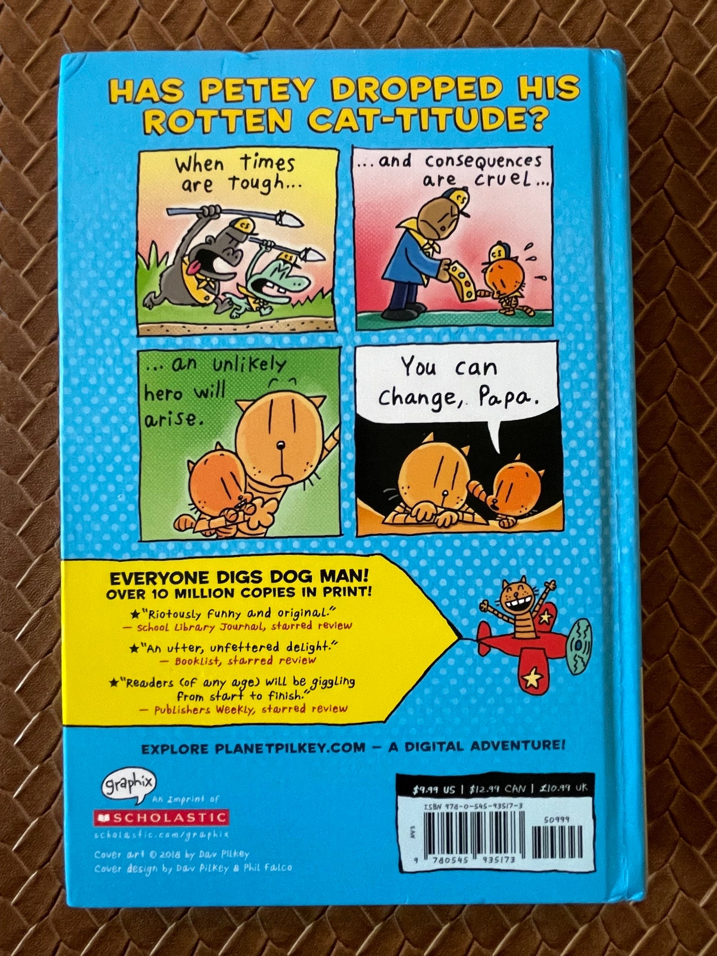 Dog Man #5: Lord of the Fleas by Dav Pilkey (Hardcover)