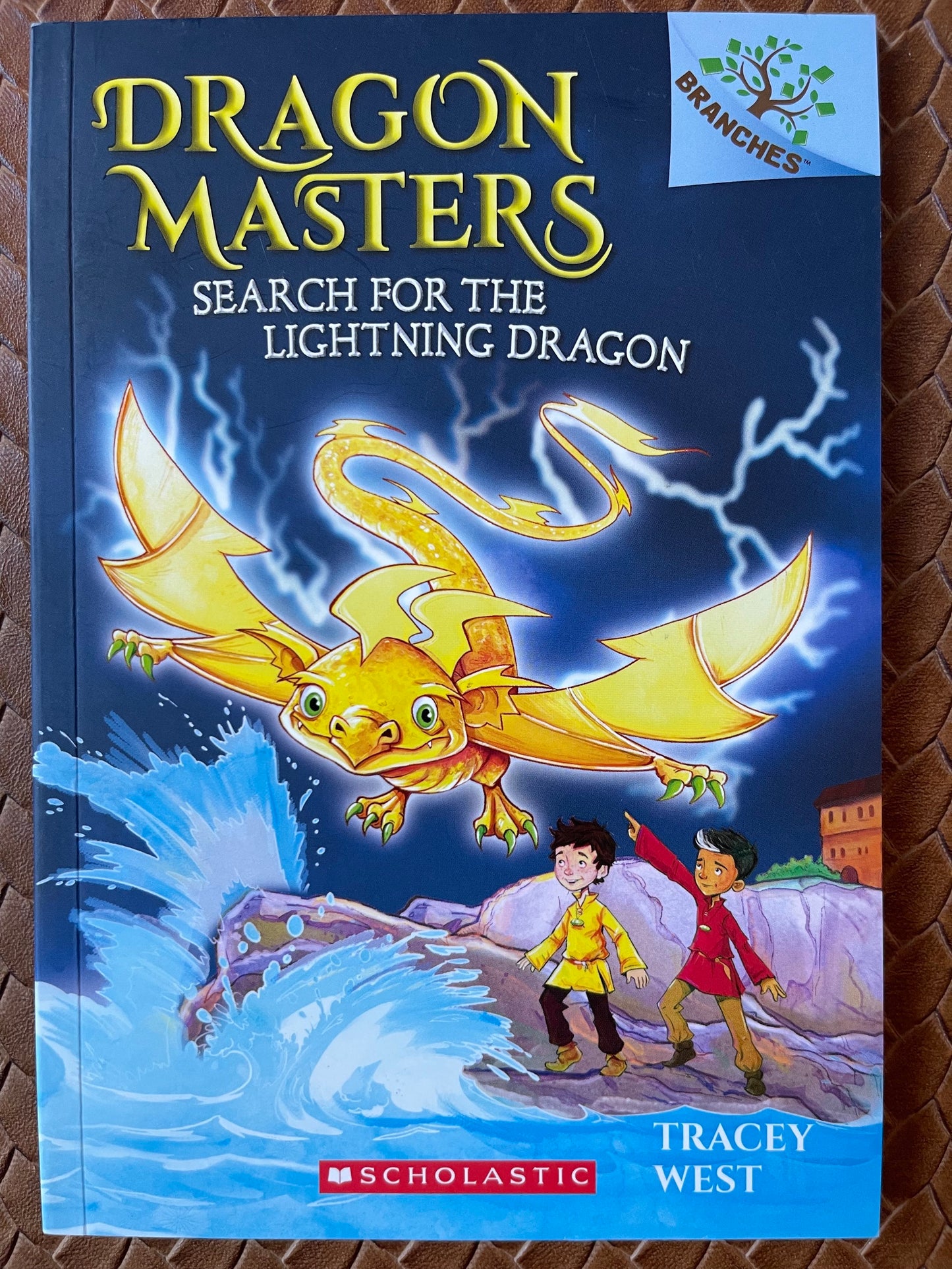 Dragon Masters #7: Search for the Lightning Dragon by Tracey West, Damien Jones (Illustrations) (Paperback)