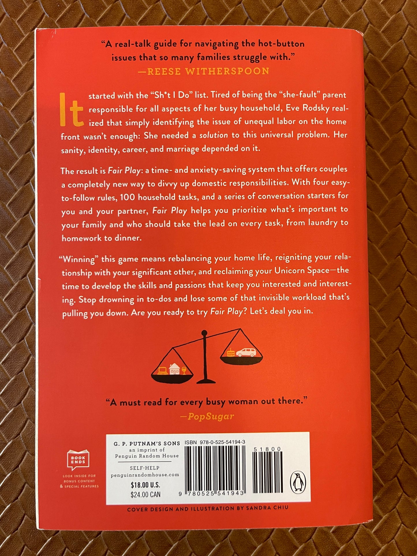 Fair Play: Reese's Book Club: A Game-Changing Solution for When You Have Too Much to Do (and More Life to Live) by Eve Rodsky (Paperback)