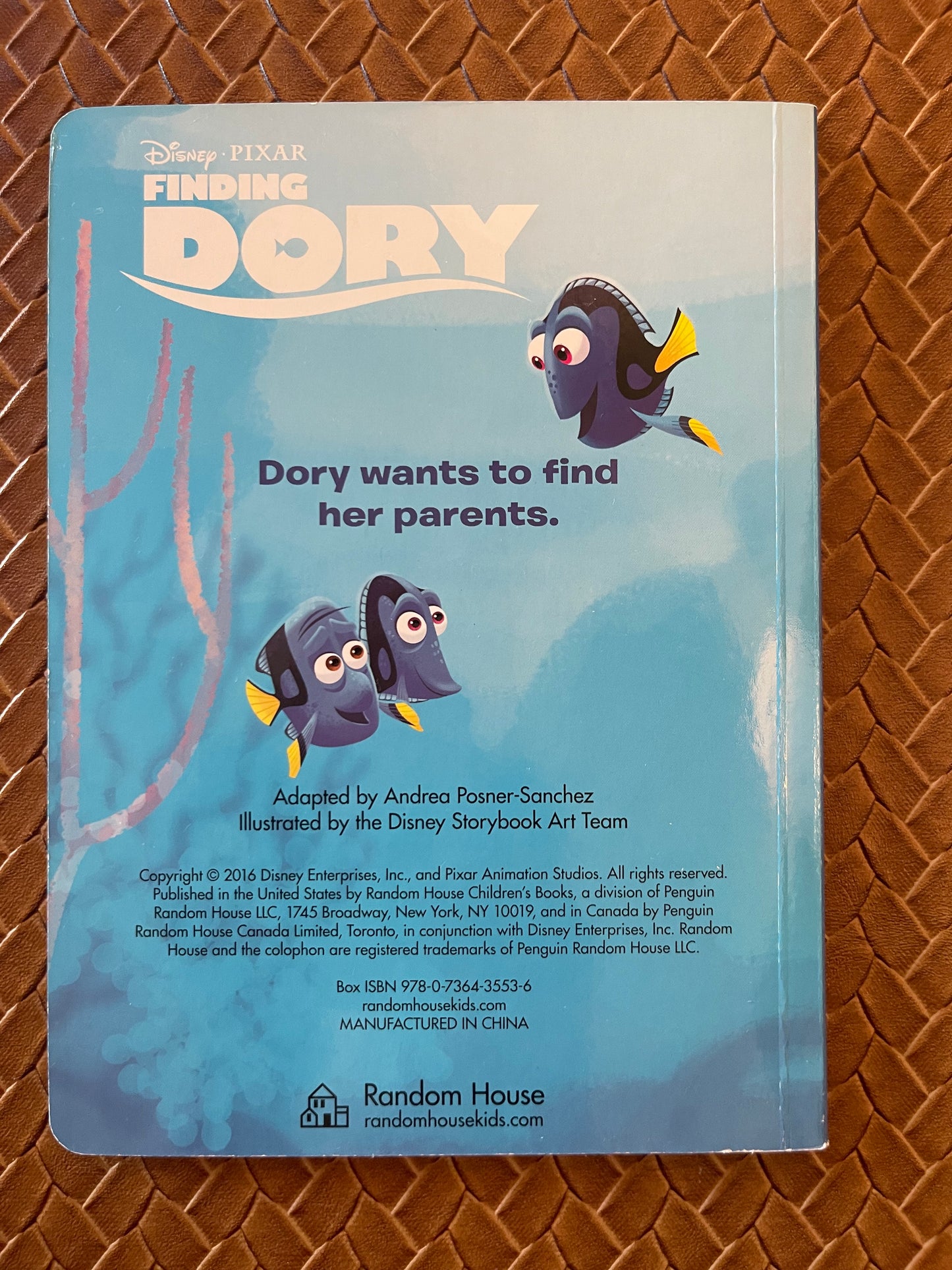Finding Dory - 3 Book Set (Board Book)