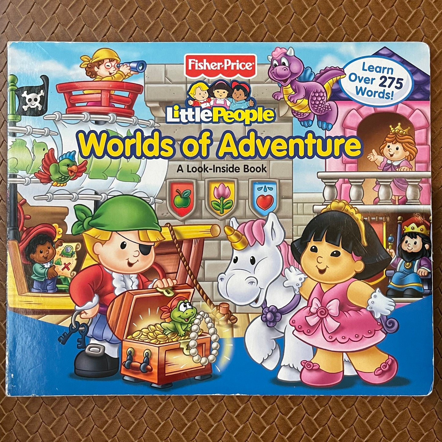 Fisher-Price Little People Worlds of Adventure: A Look Inside Book by Reader's Digest Association (Contributor), S.I. Artists (Illustrations)