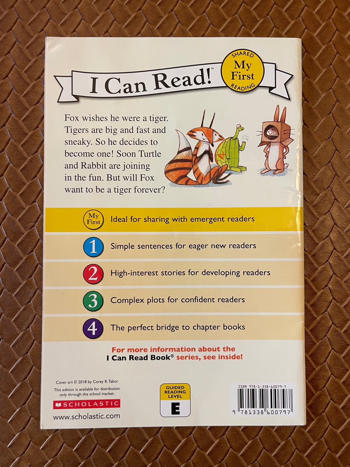 Fox the Tiger (I Can Read!) by Corey R. Tabor (Paperback)