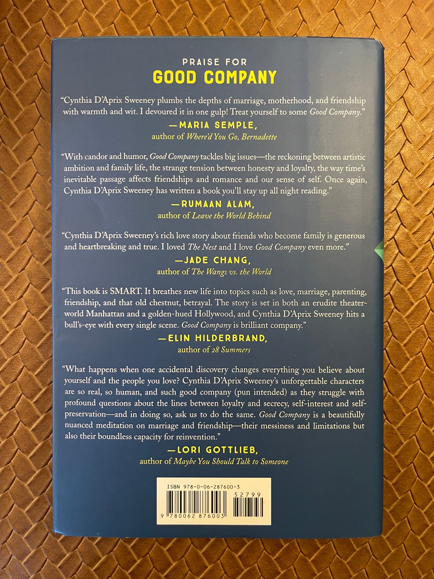 Good Company by Cynthia D'Aprix Sweeney (Hardcover)