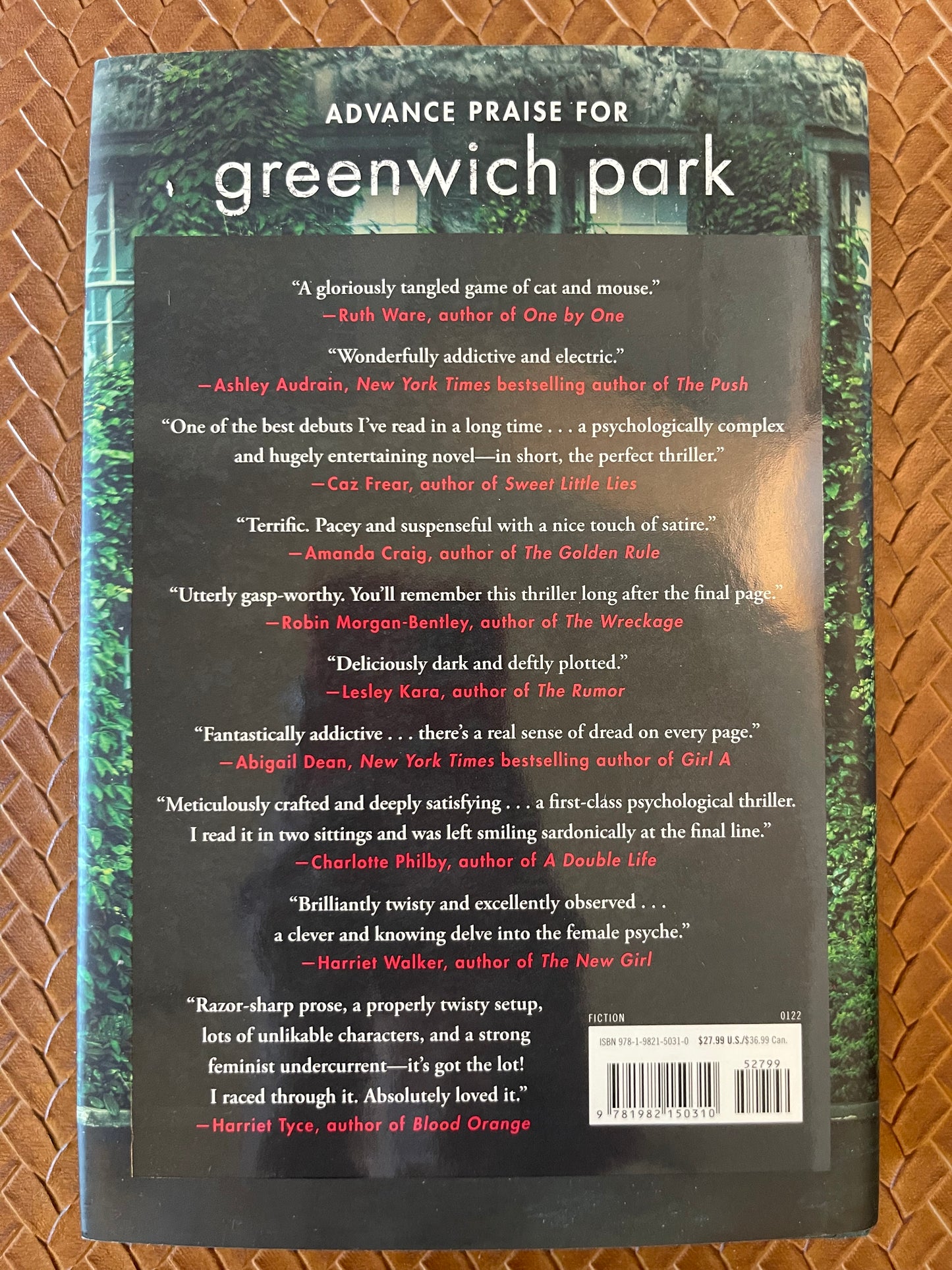 Greenwich Park by Katherine Faulkner (Hardcover)