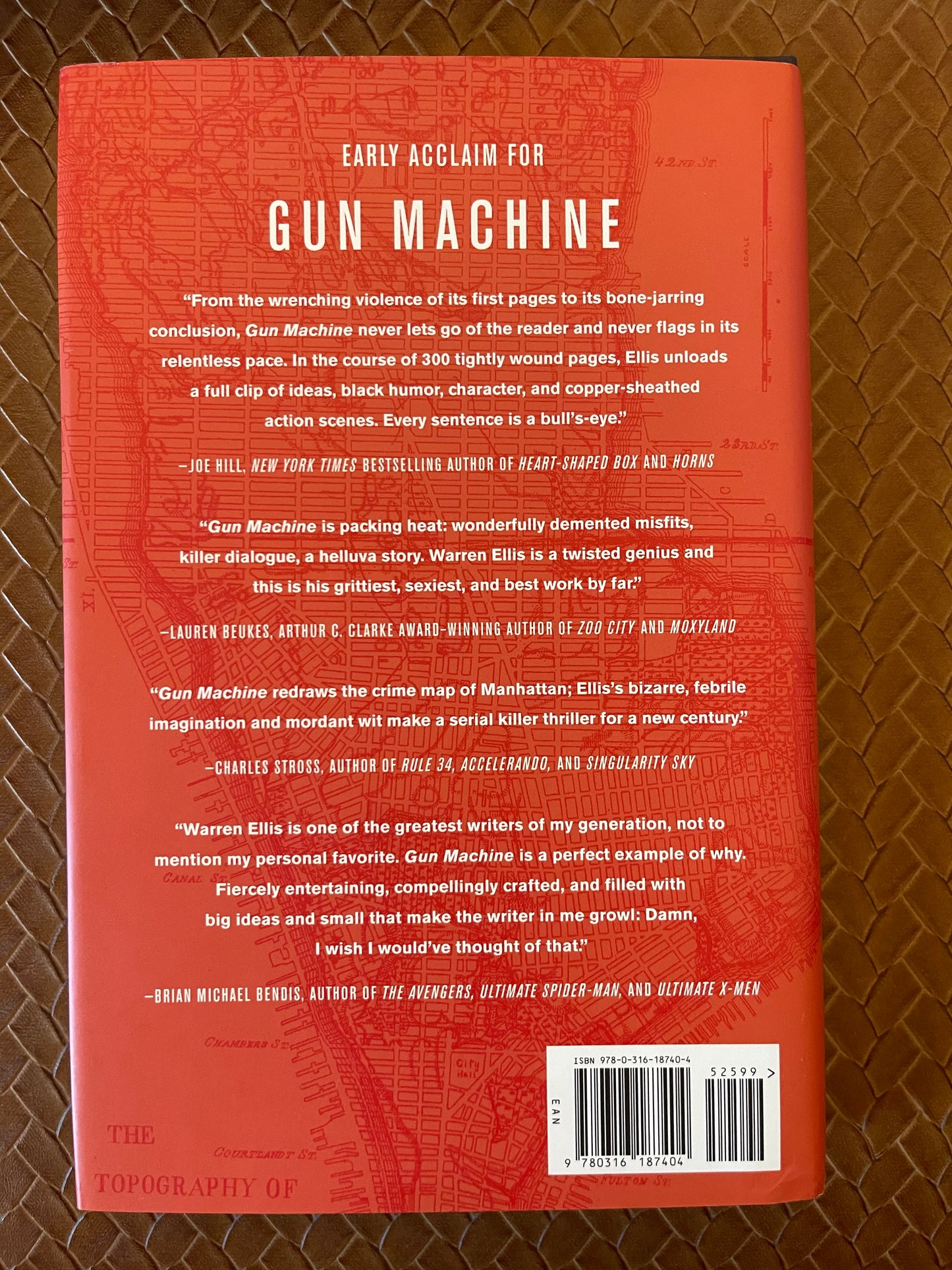 Gun Machine by Warren Ellis (Hardcover)