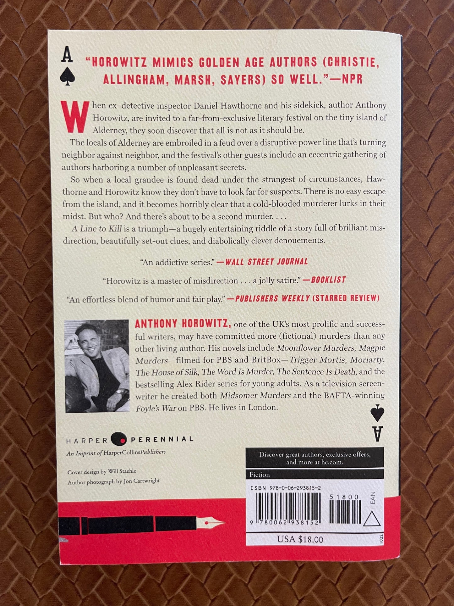 Hawthorne & Horowitz #3: A Line to Kill by Anthony Horowitz (Paperback)
