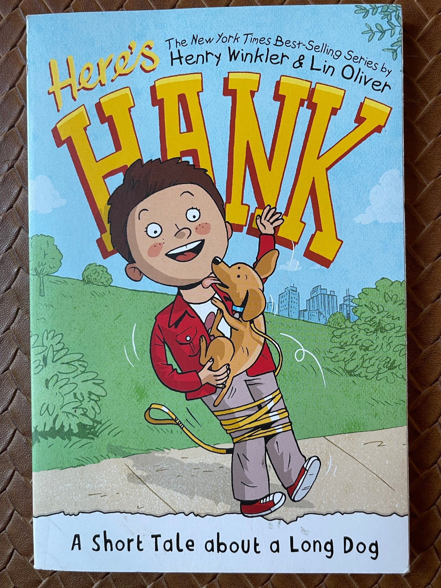 A Short Tale About a Long Dog (Here's Hank #2) by Henry Winkler, Lin Oliver, Scott Garrett (Illustrations)