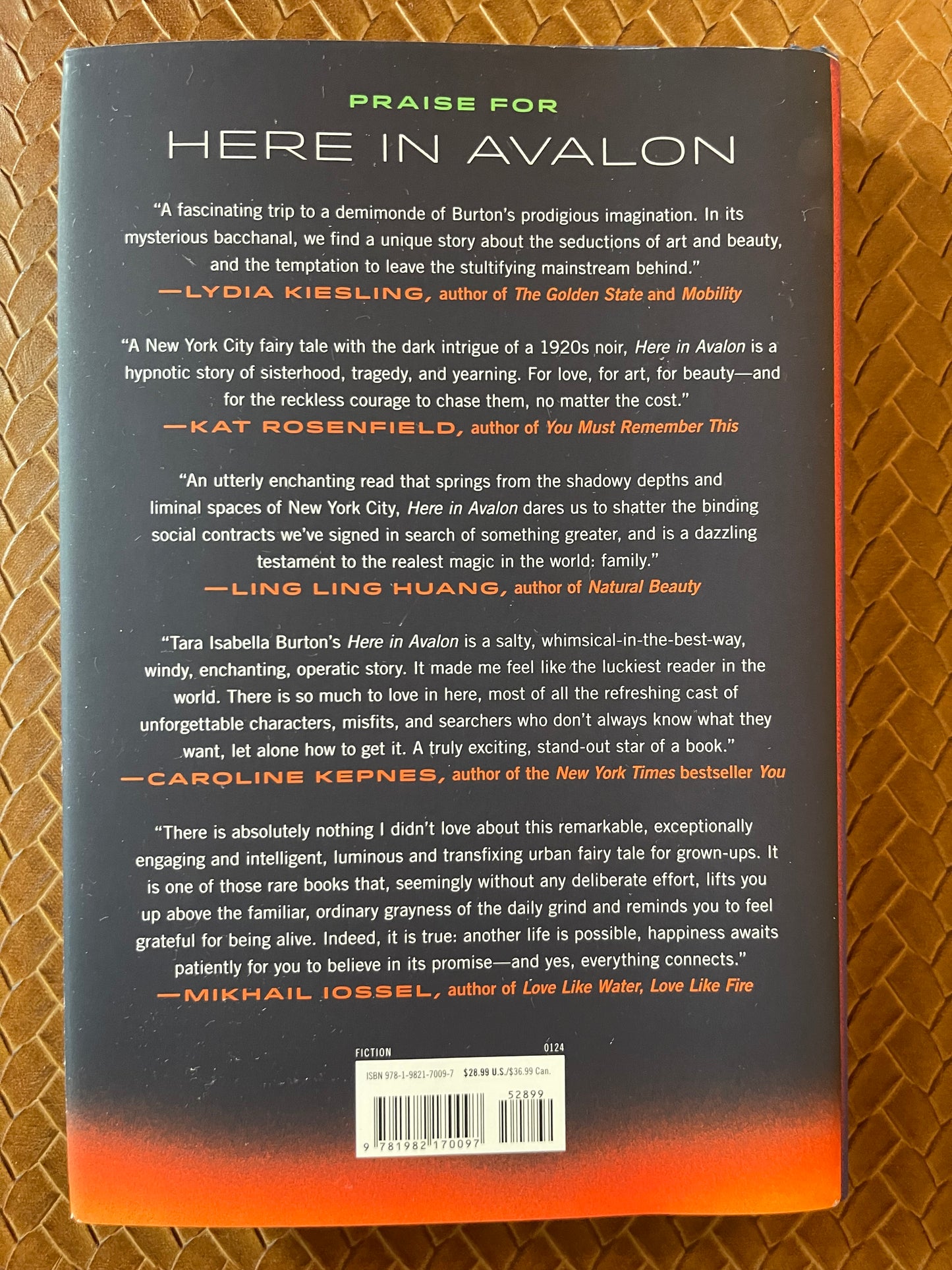 Here in Avalon by Tara Isabella Burton (Hardcover)