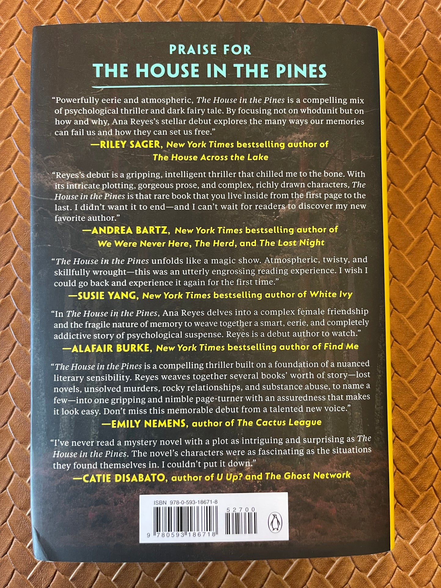 The House in the Pines by Ana Reyes (Hardcopy)