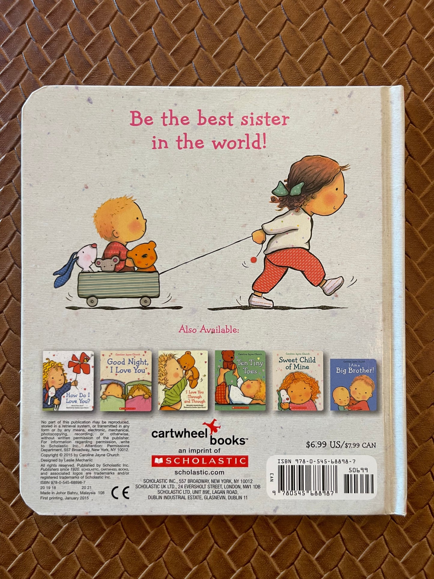 I Am a Big Sister! by Caroline Jayne Church (Board Book)