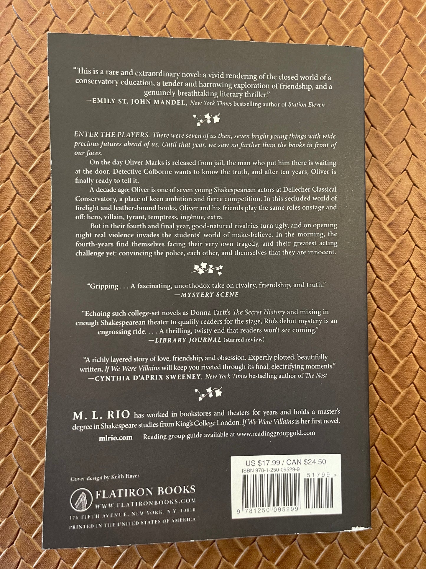 If We Were Villains: A Novel by M. L. Rio (Paperback)