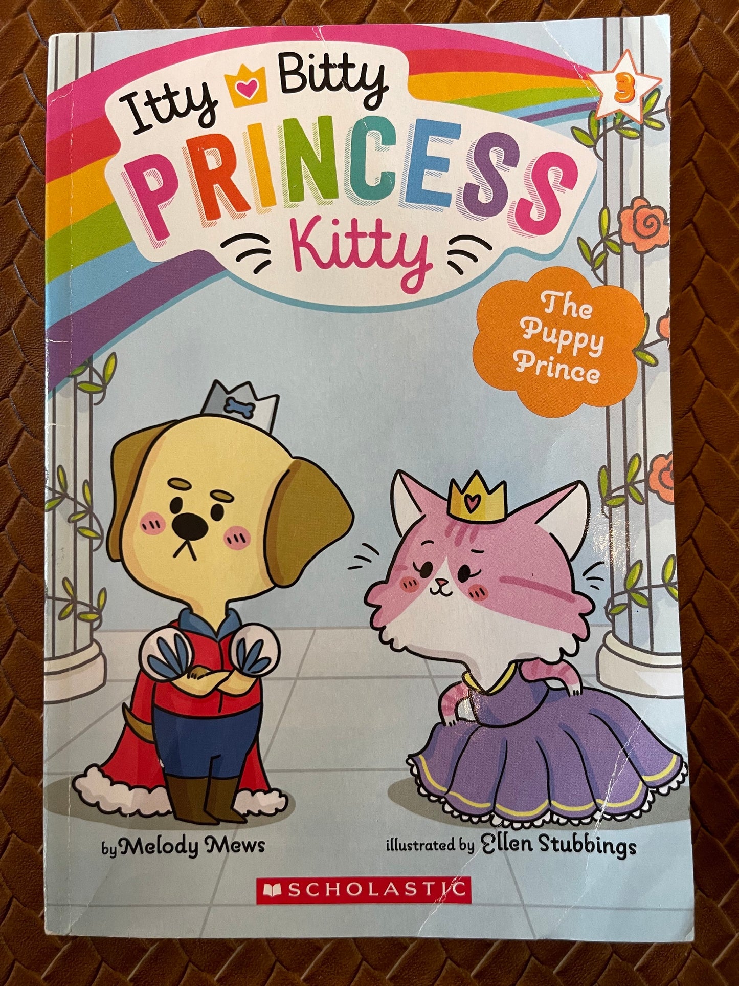 The Puppy Prince (Itty Bitty Princess Kitty #3) by Melody Mews, Ellen Stubbings (Illustrator)