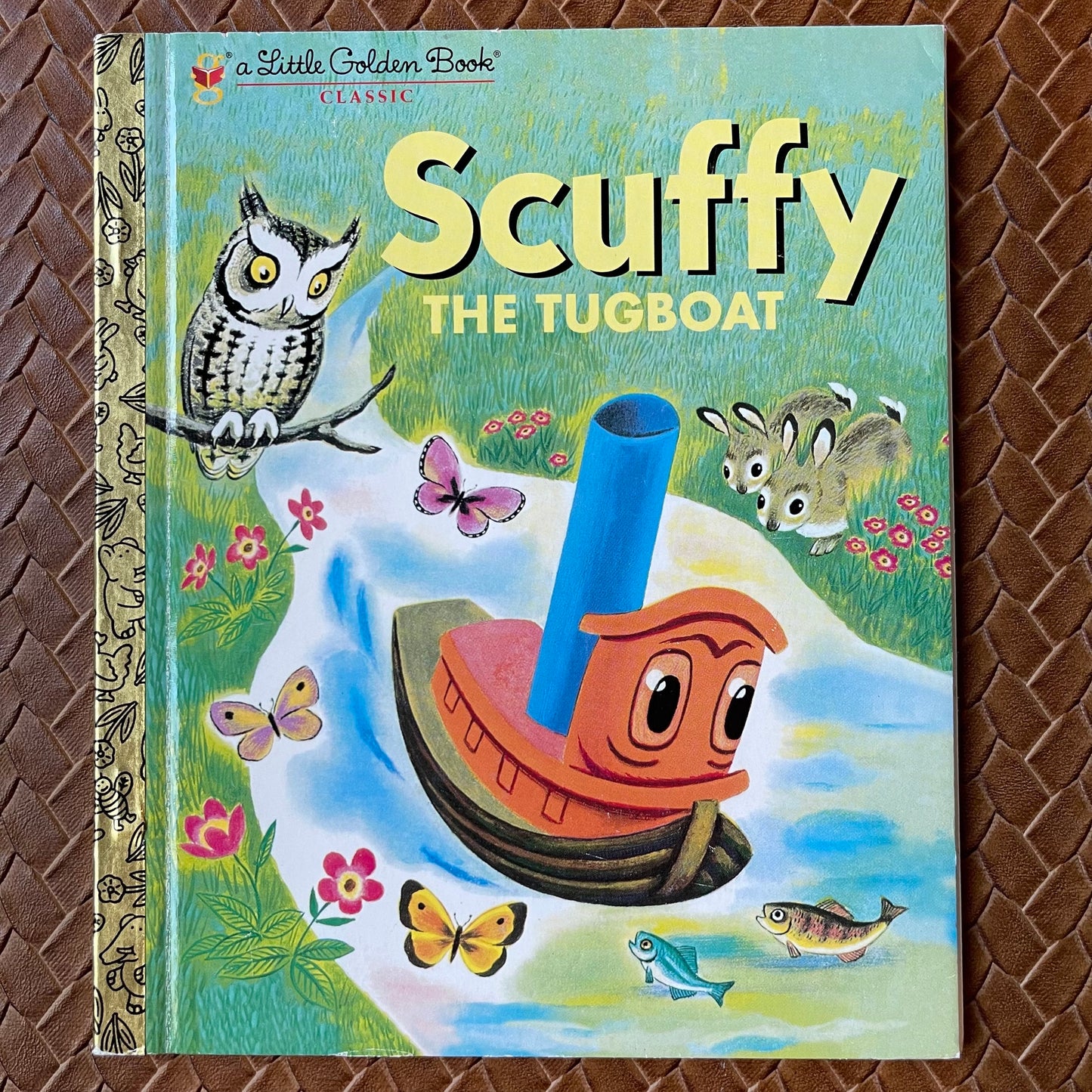Scuffy the Tugboat (Little Golden Book) by Gertrude Crampton