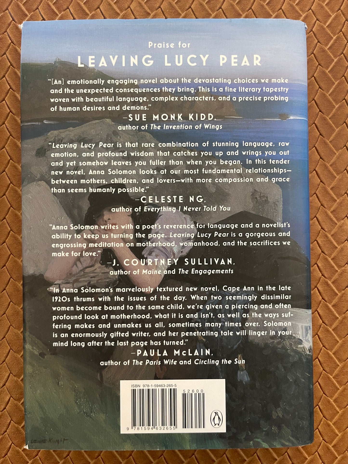 Leaving Lucy Pear by Anna Solomon (Hardcover)