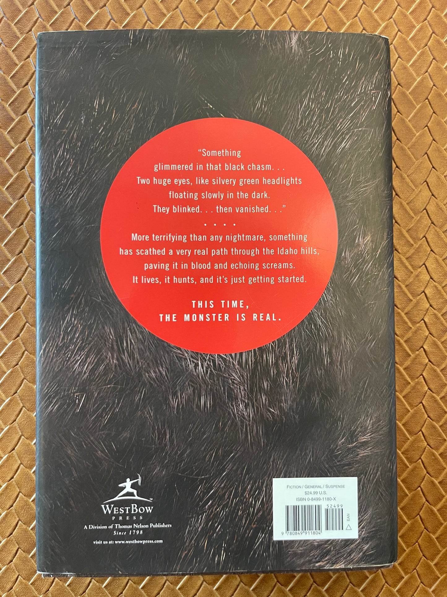 Monster by Frank E. Peretti (Hardcover)