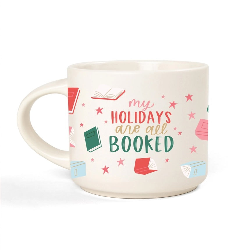 My Holidays Are All Booked Large Ceramic Christmas Mug