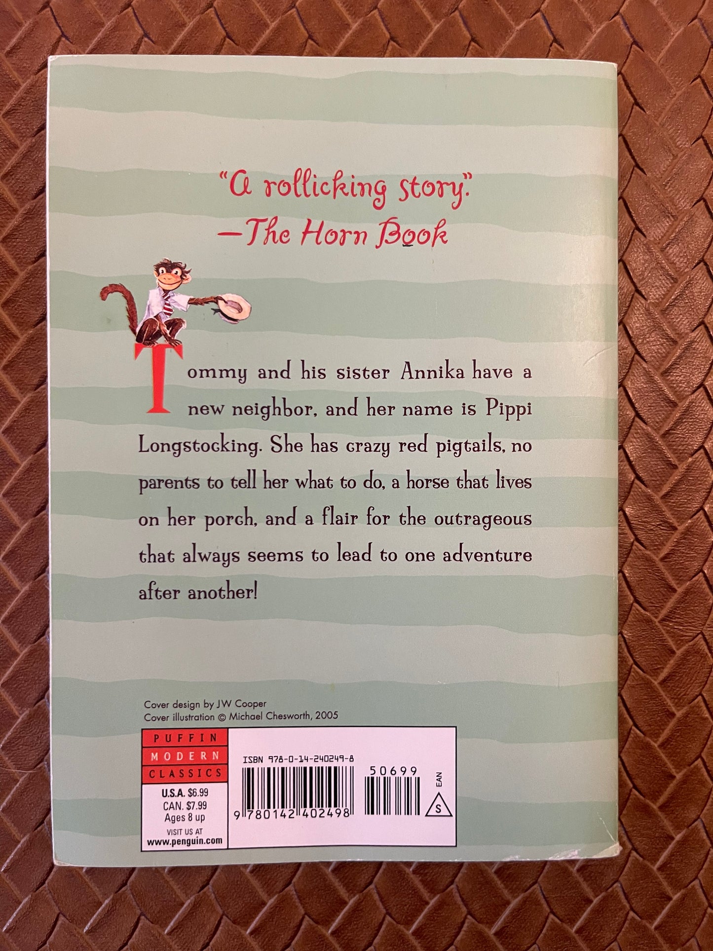 Pippi Longstocking #1: Pippi Longstocking by Astrid Lindgren (Paperback)
