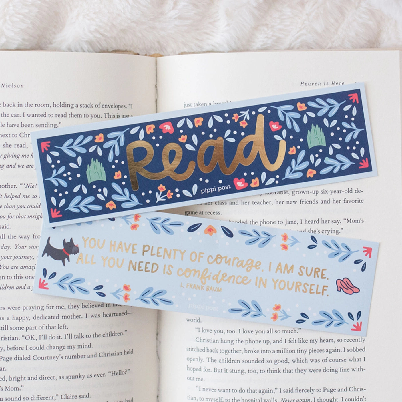 Read Wizard of Oz Gold Foil Bookmark Set