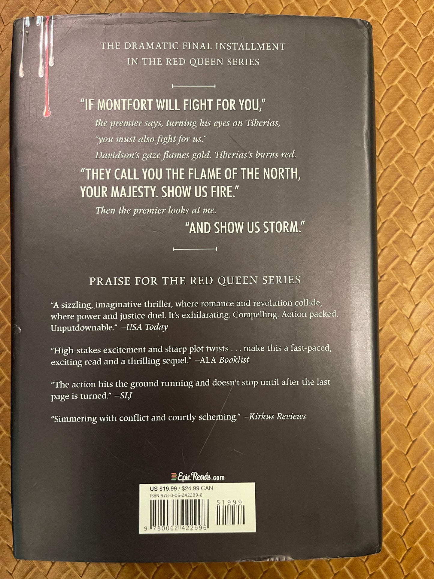 Red Queen #4: War Storm by Victoria Aveyard (Hardcover)