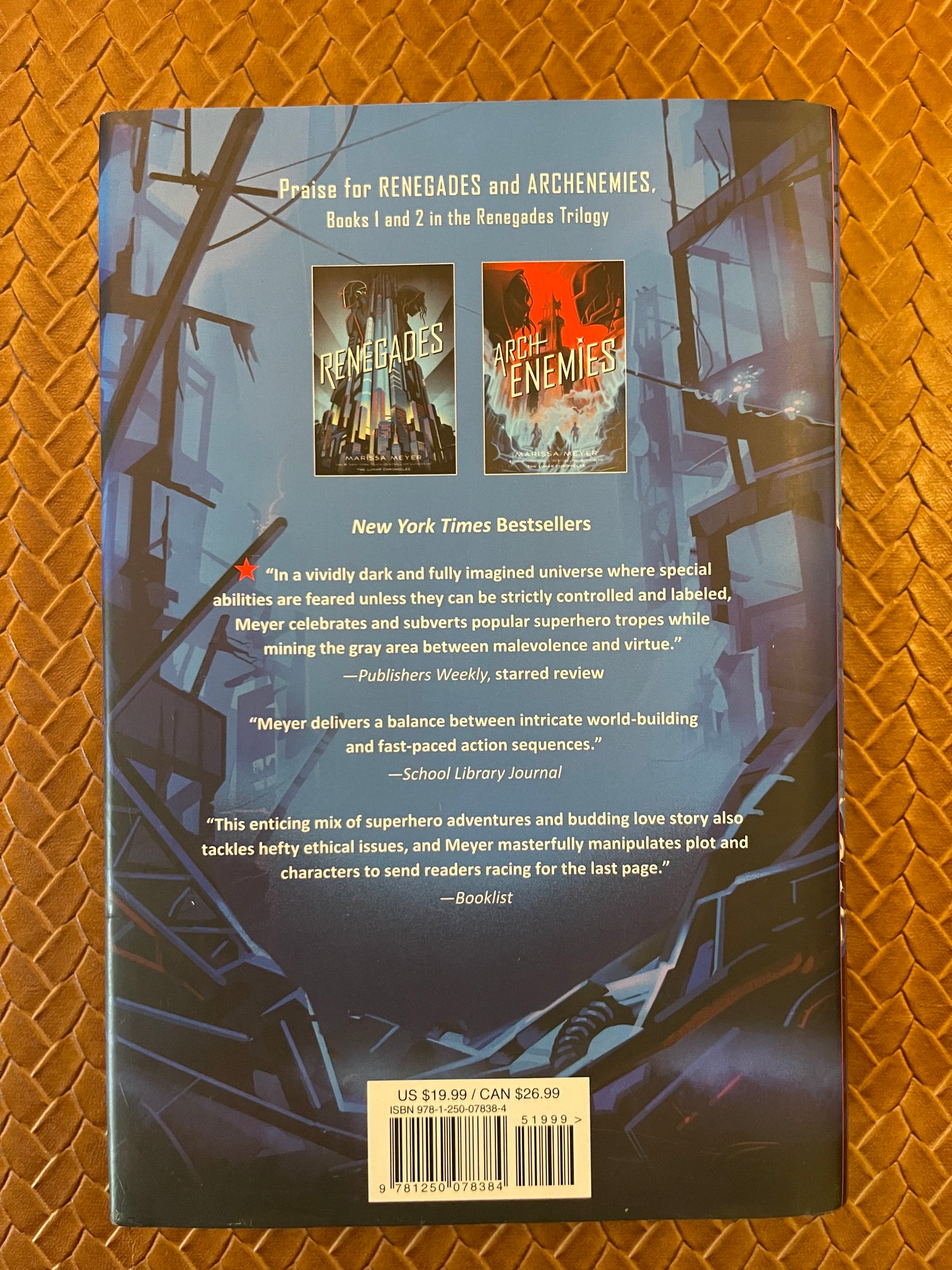 Renegades #3: Supernova by Marissa Meyer (Hardcover)