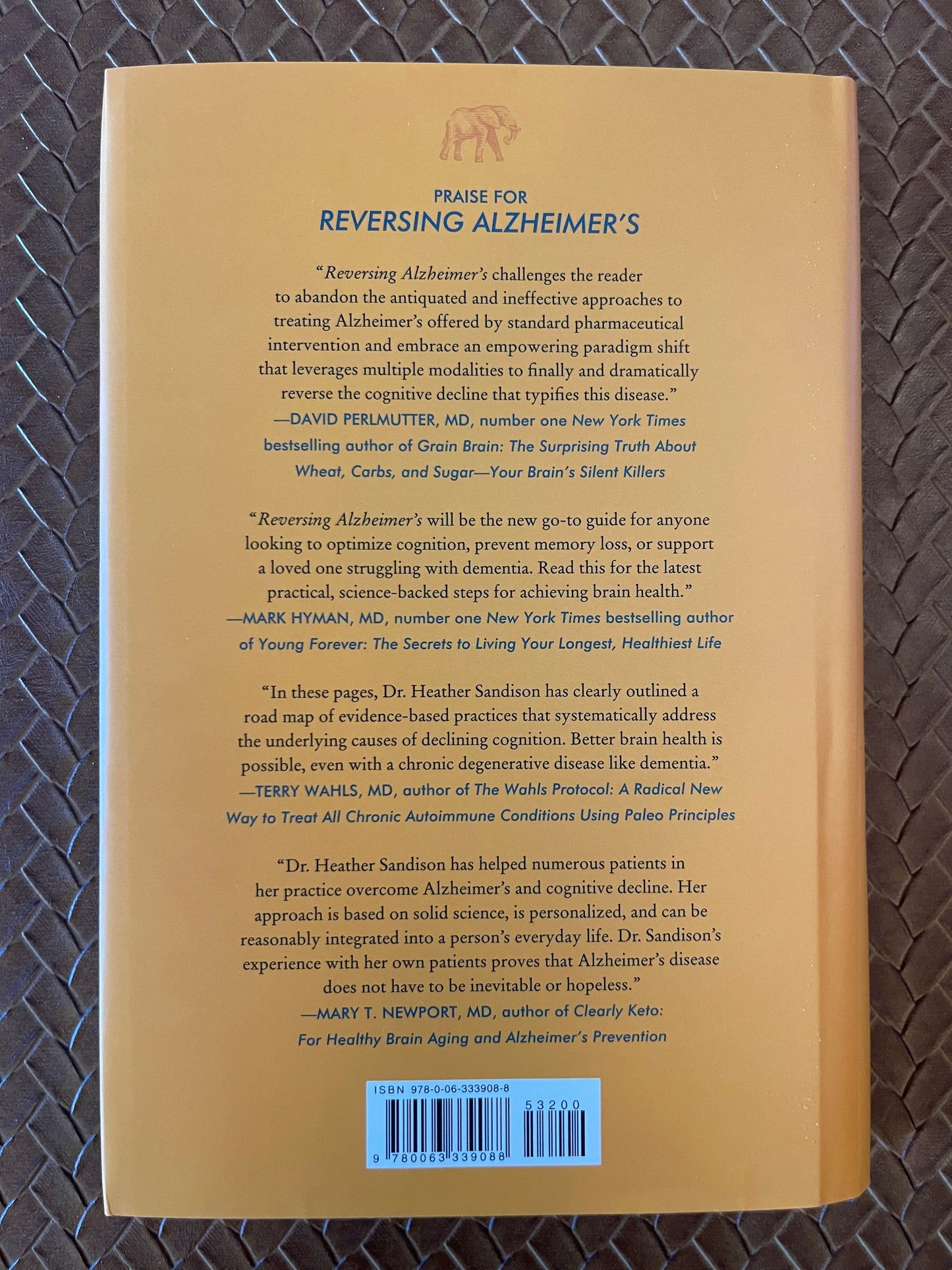 Reversing Alzheimer's: The New Toolkit to Improve Cognition and Protect Brain Health by Heather Sandison (Hardcover)