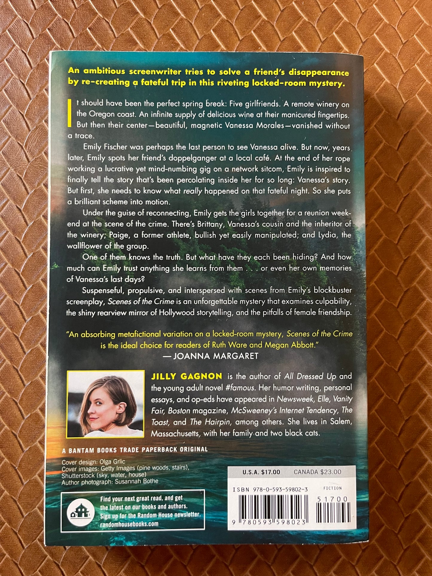 Scenes of the Crime: A Novel by Jilly Gagnon (Paperback)