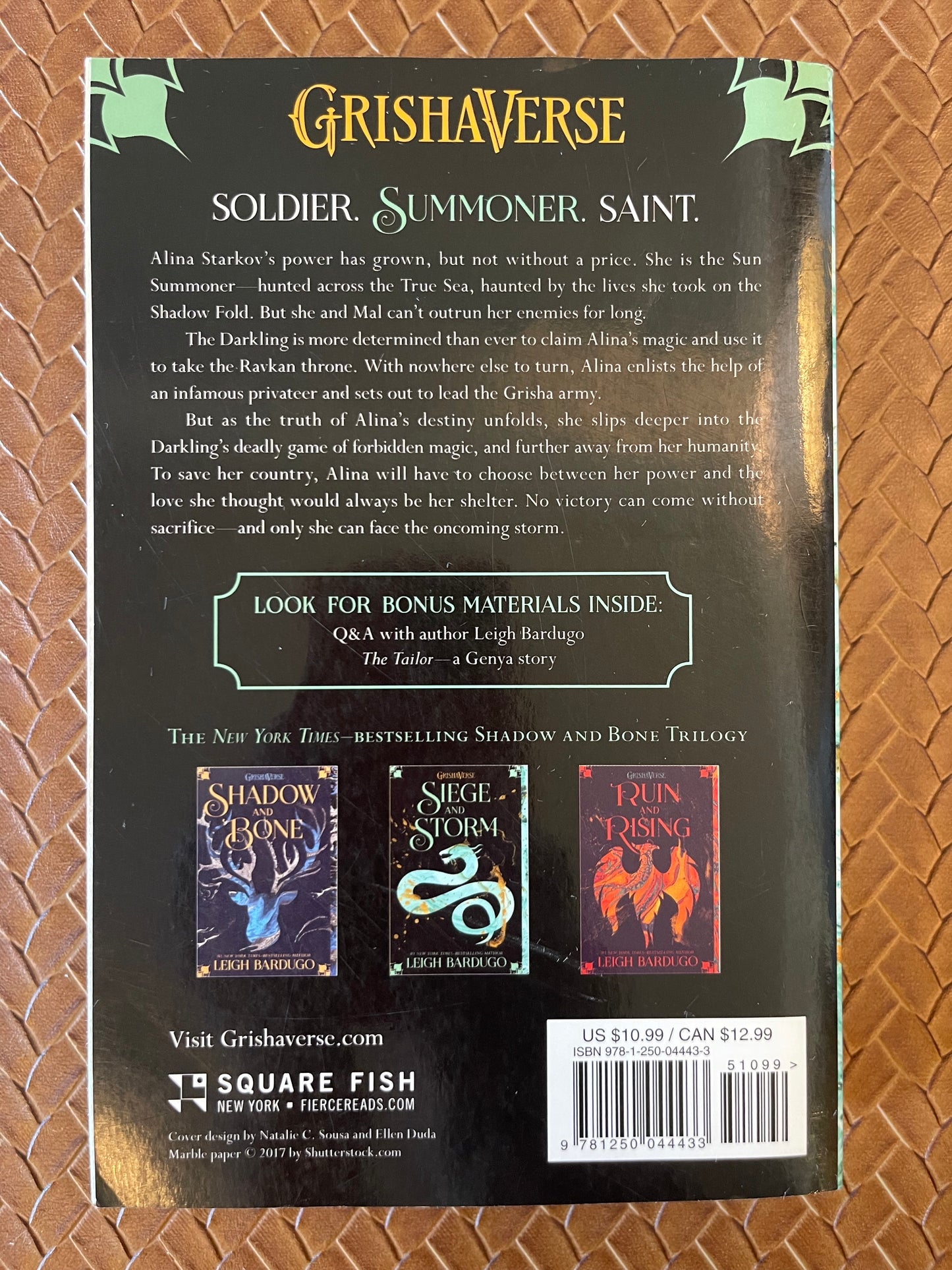 Shadow and Bone Book Set: Books 1-2 by Leigh Bardugo (Paperback)