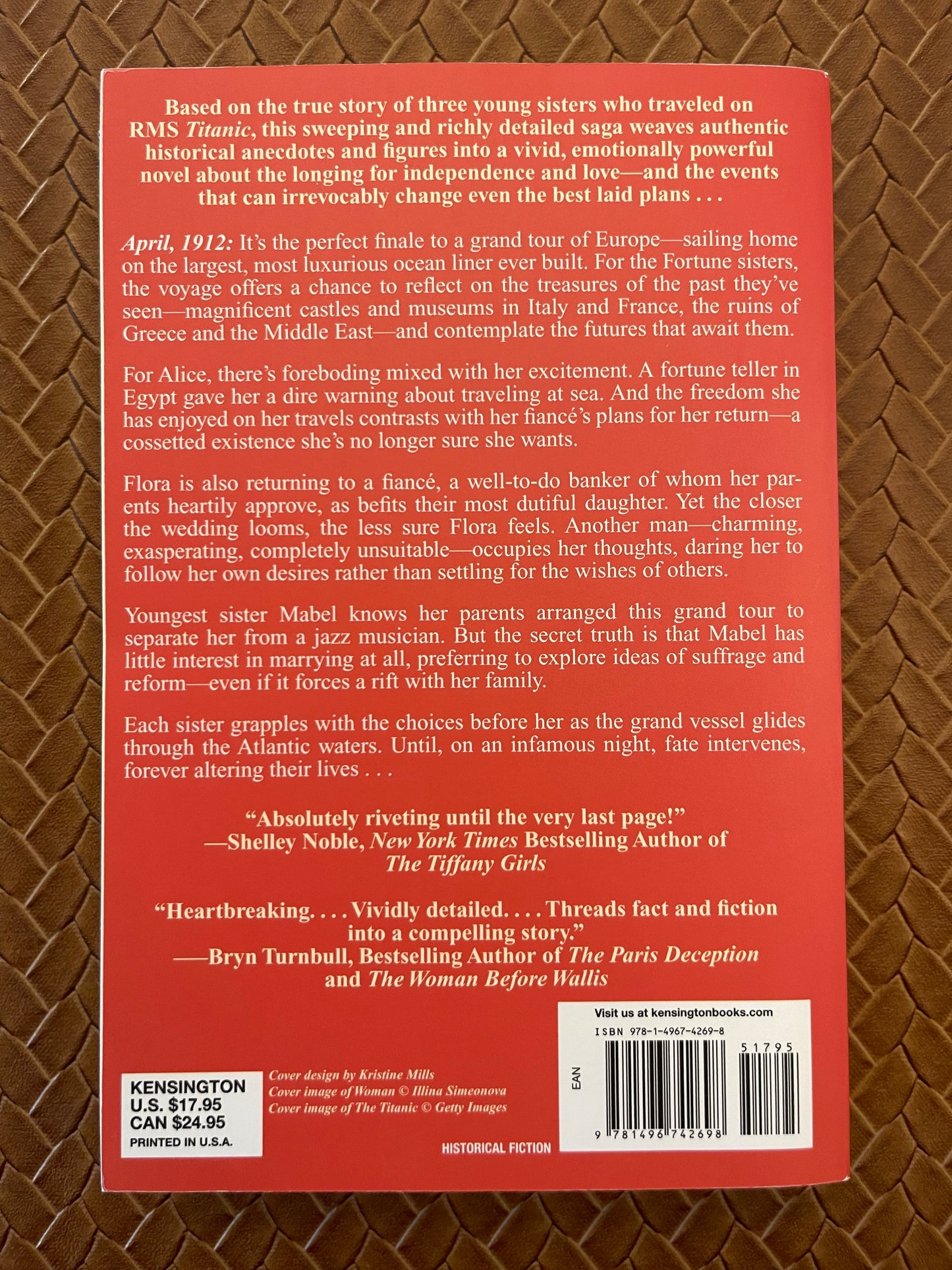 Sisters of Fortune: A Riveting Historical Novel of the Titanic Based on True History by Anna Lee Huber (Paperback)