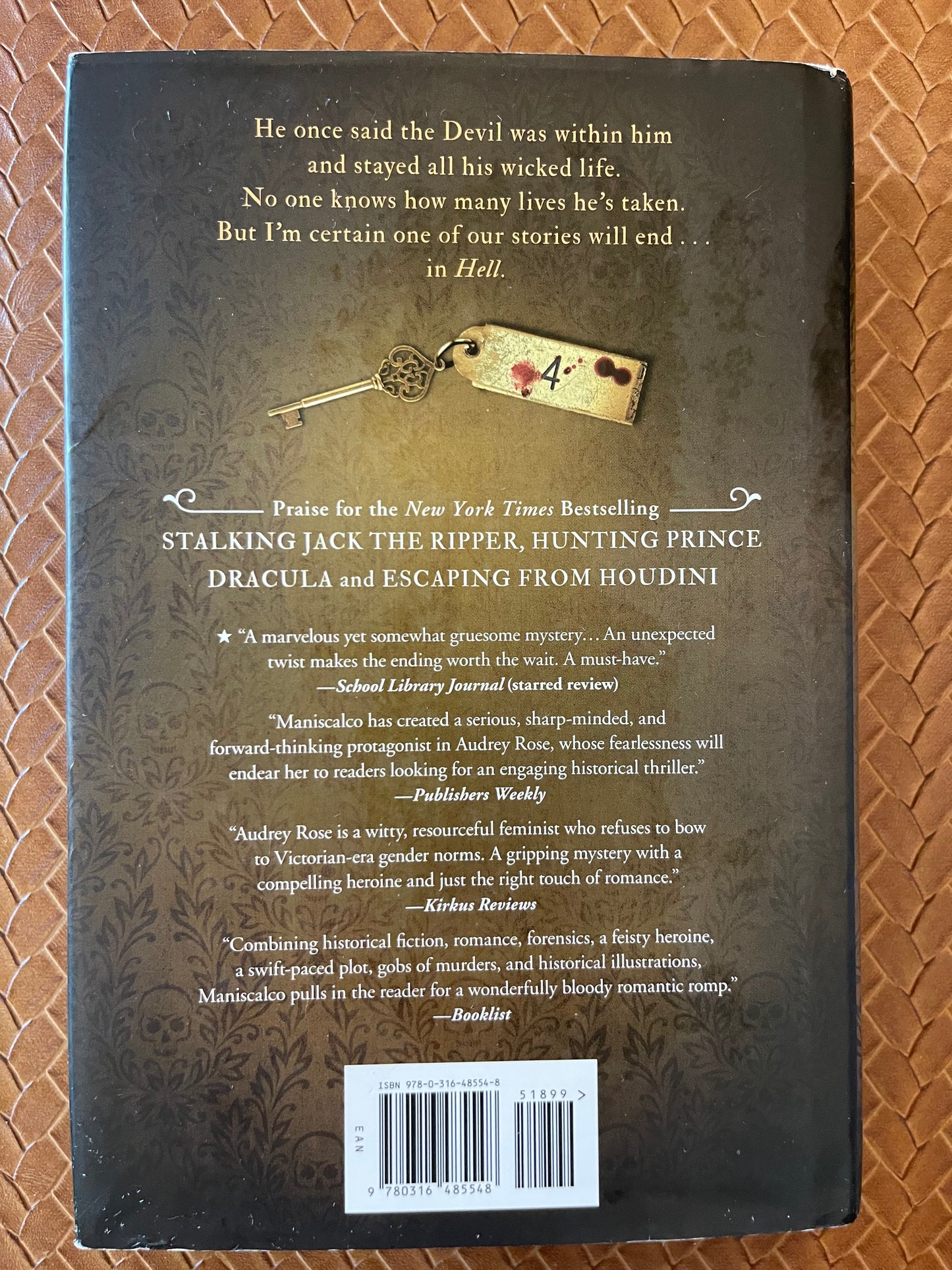 Stalking Jack the Ripper #4: Capturing the Devil by Kerri Maniscalco (Hardcover)