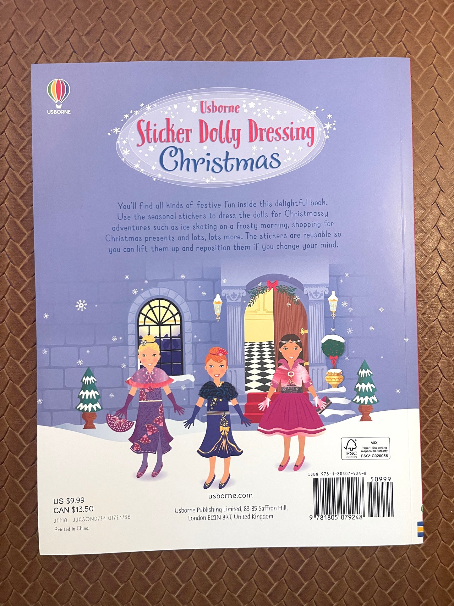Sticker Dolly Dressing Christmas by Leonie Pratt, Stella Baggott, Vici Leyhane (Paperback - New)