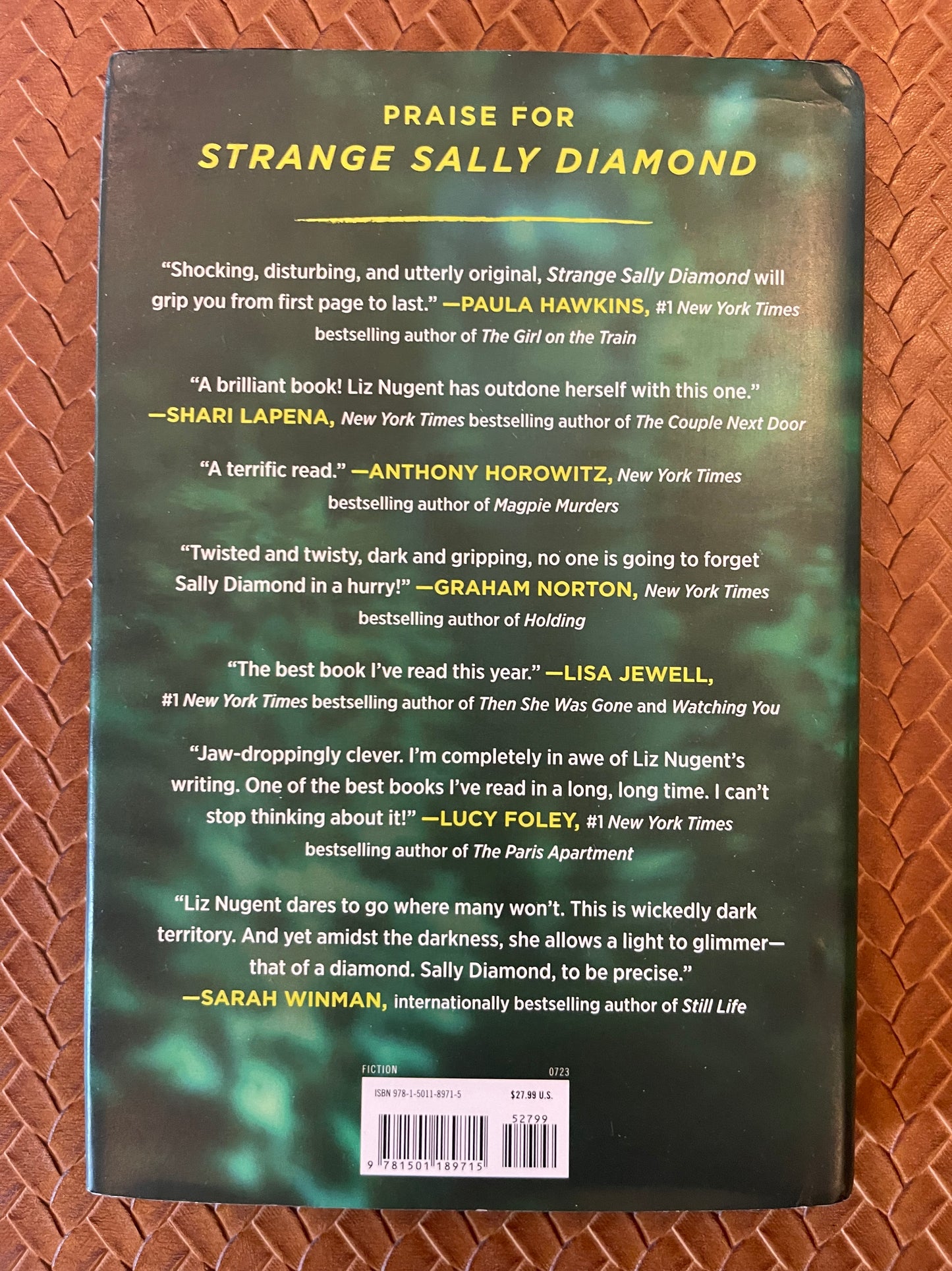 Strange Sally Diamond by Liz Nugent (Hardcover)