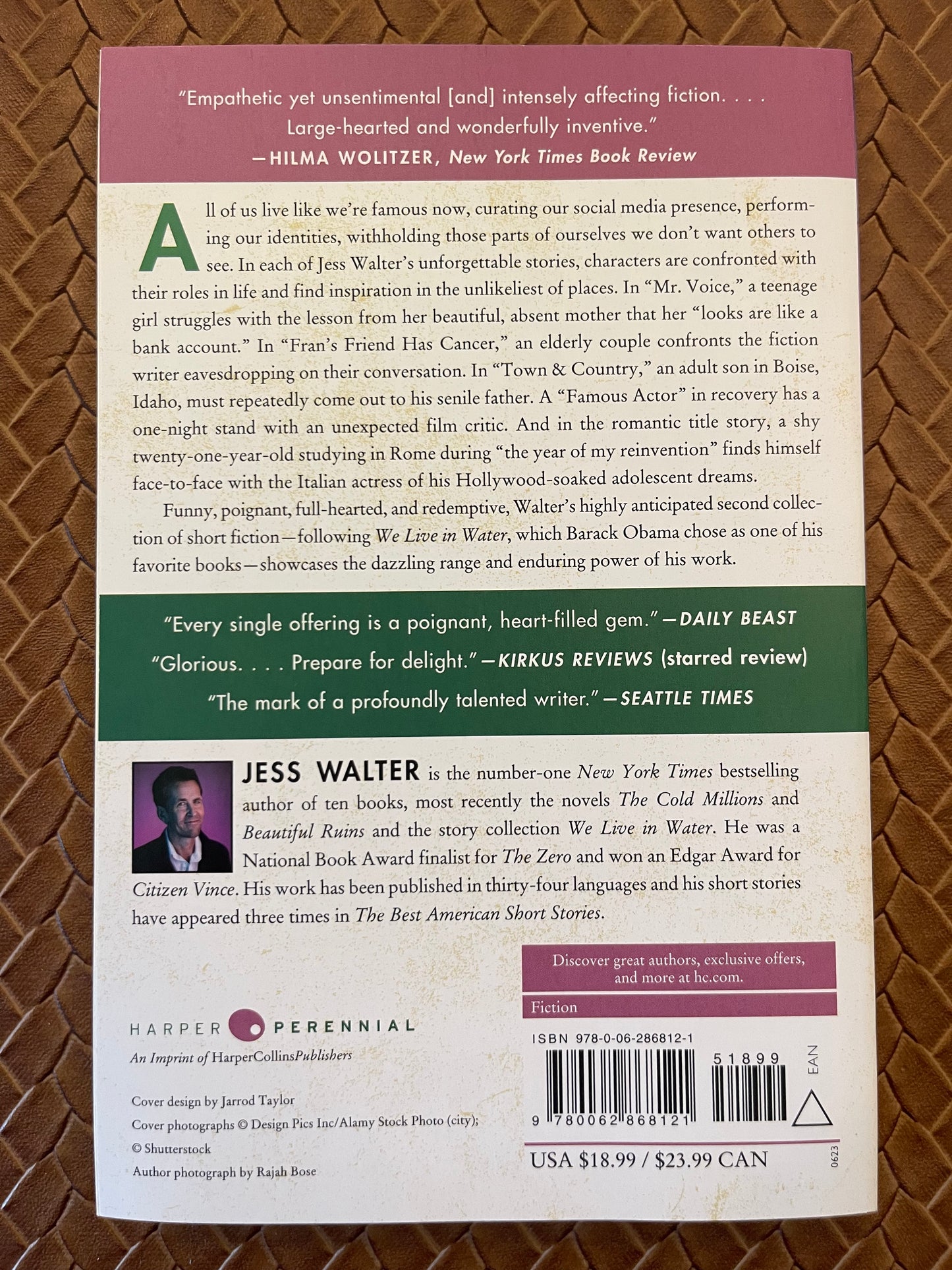 The Angel of Rome: And Other Stories by Jess Walter (Paperback)