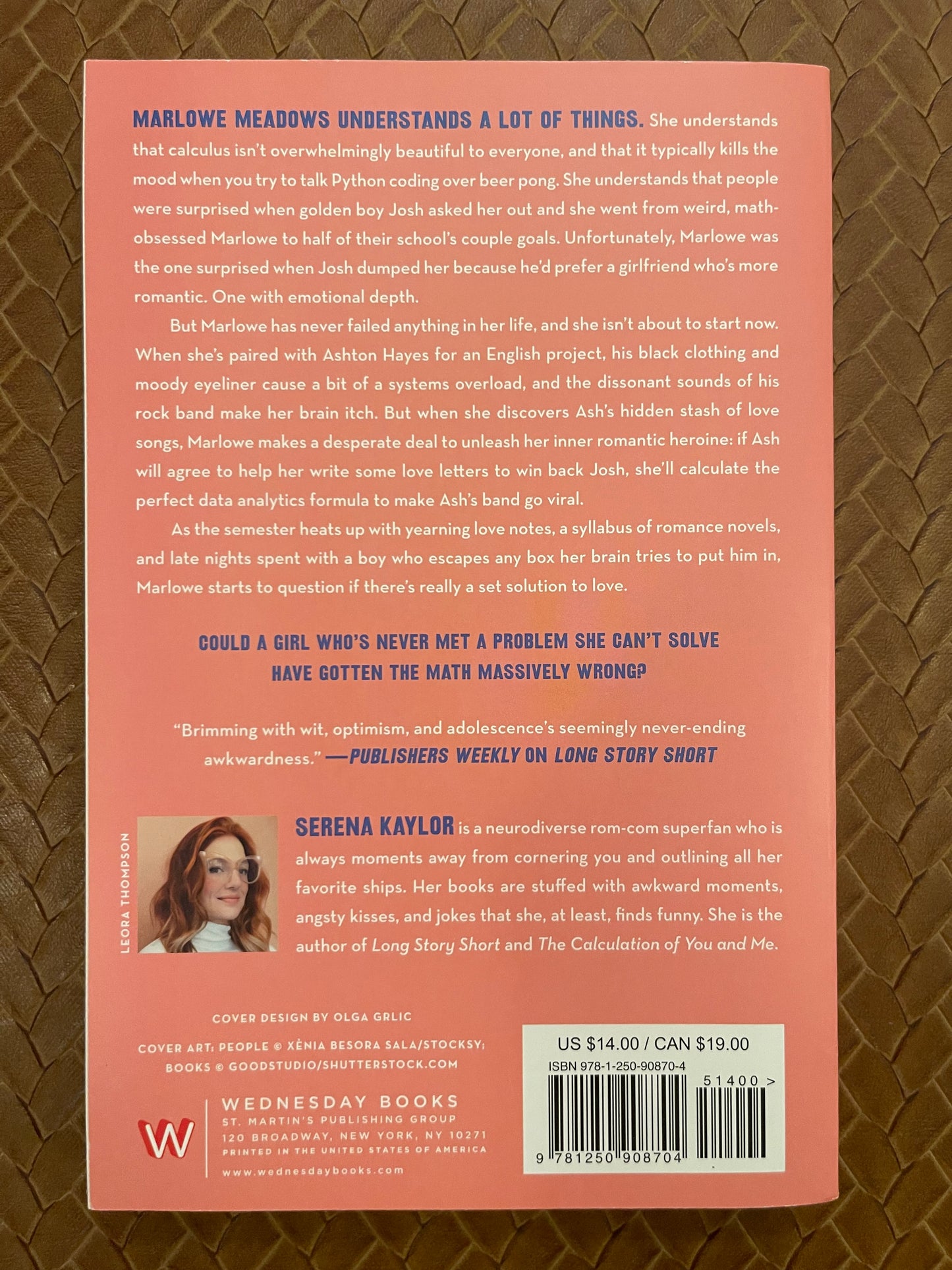 Calculation of You and Me by Serena Kaylor (Paperback)